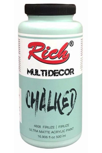 Rich Multi Decor Chalked Firuze 500cc