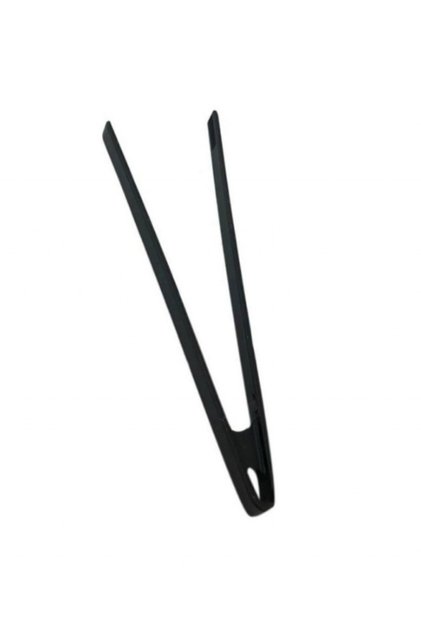 Black Complete Silicone Tongs