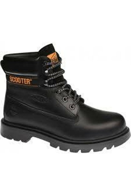 M5130 Snow Boots Watertight Waterproof New Season Leather Black Skin Boots