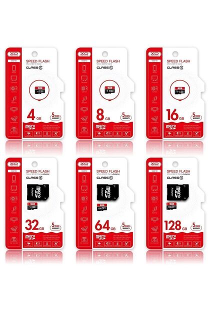 Xo 32GB Class 10 Yüksek Hızlı Micro SDHC Kamera ve Telefon Hafıza
