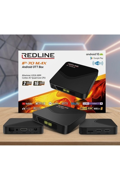 media İP-70 MAX TV ANDROİD TV BOX STİCK 2Gb Ram 16Gb Hafıza