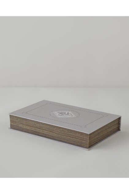 Διακοσμητικό κουτί Vesta 19x30 cm Μπεζ