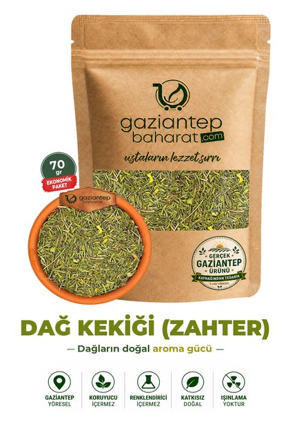 Dağ Kekiği Zahter 70 gr