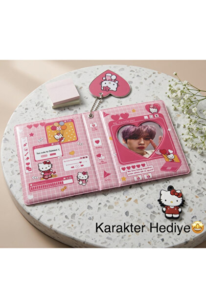 Genel Markalar Hello Kitty Binder Fotoğraf Albümü Pckart