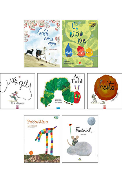 Farklı Ama Aynı Nokta Mış Gibi Peter Reynolds Aç Tırtıl Pezzettino Frederick Gün Doğumu Korosu
