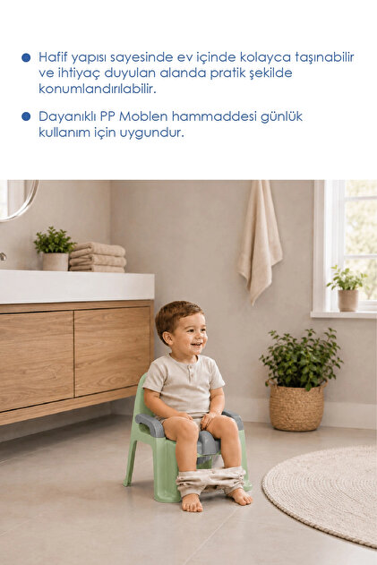 Babyjem Afacan Lazımlık Soft Yeşil - Fiyatı, Yorumları