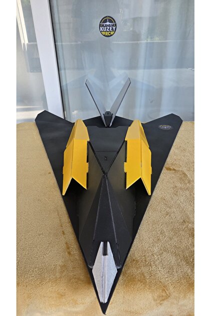 Kuzey RC F-117 Nighthawk Fotoblok RC Model Uçak Tam Paket Kit