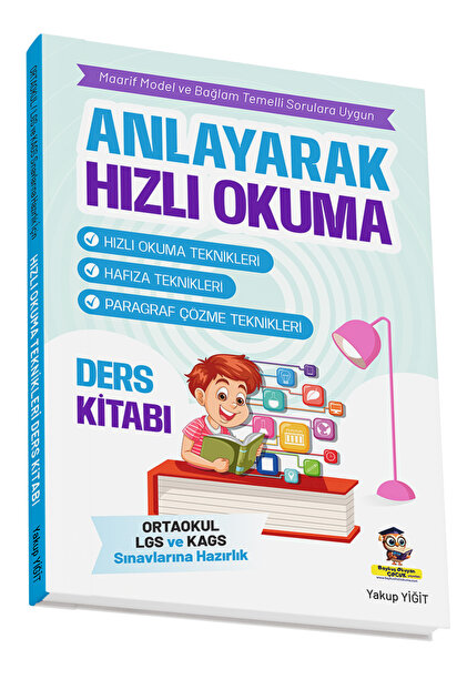 Baykuş Okuyan Çocuk Yayınları Ortaokul Hızlı Okuma | Anlayarak
