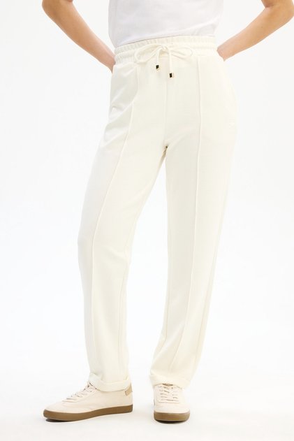 Regular Fit Ekru Eşofman Alt