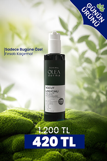 OleaDerma %98 Doğal Vücut Losyonu - 250 mL - Fiyatı, Yorumları