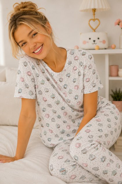 COTTON PAJAMA SET
