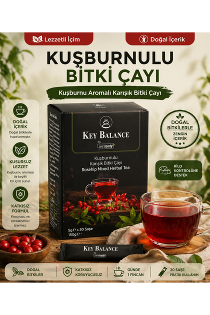 keybalance sağlık ve form Zerobody Bitkisel Form Çayı – 30 Günlük