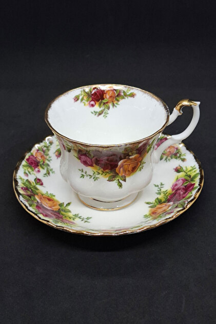   Old Country Roses サラダボウル26 Royal Albert Old Country Roses England ANTIQUE Bone China Tea Cup