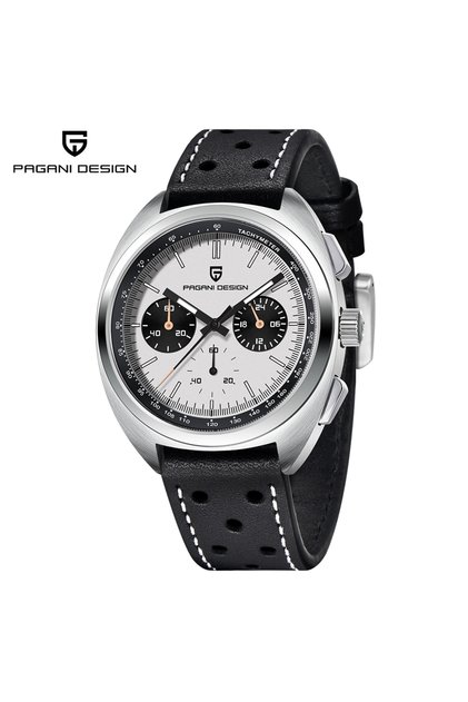 WhiteL PAGANI DESIGN 2026 NEW Turtle Back Chronograph 1782 Fashion Quartz Wristwatch for Man Luminou