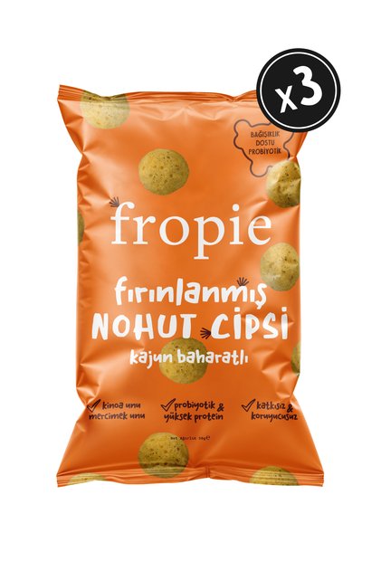 Nohut Cipsi Kajun Baharatlı & Probiyotikli x3