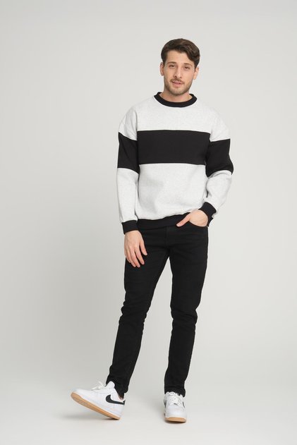 Unisex Sweatshirt with Fleece Inside(Un-00175)