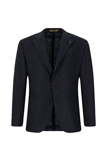 8 Drop Muscle Fit Long Athletic Cut Sports Jacket, Italian Made, Pack of Wool