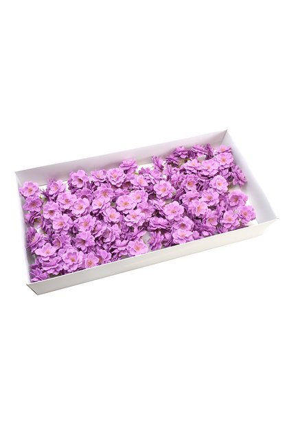 Set 50 ramuri floare de cires din sapun parfum si atingere reala liliac