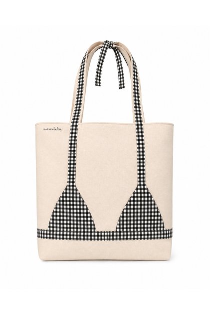 Bikini Patterned Cloth Beach Bag