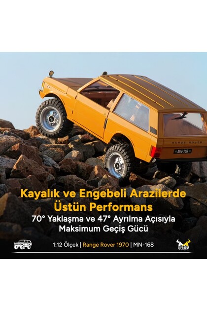 MN Model MN168 1/12 Range Rover Classic 1970 4WD Crawler Offroad