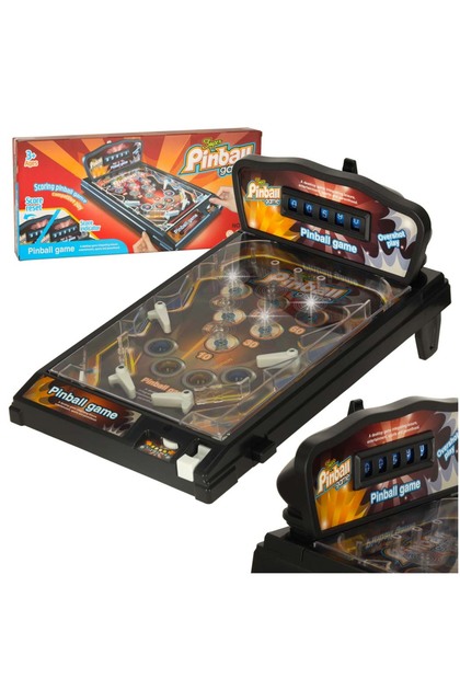 Pinball flipper joc de îndemânare masă cu lumini și muzică