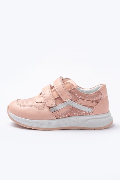 Genuine Leather Orthopedic Sole Velcro Girls' Sports Shoes