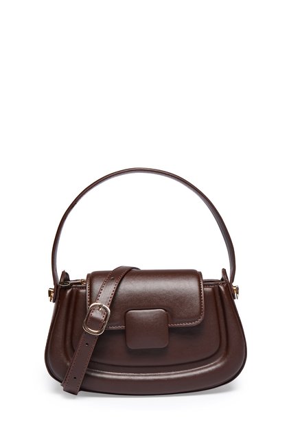 Bitter Coffee Bag with Buckle Closure 0029