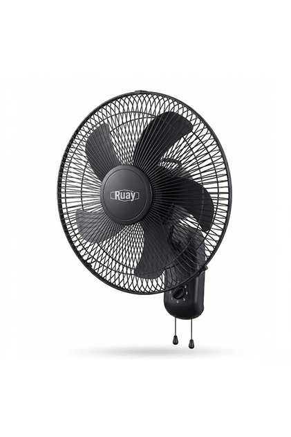 RA58 Electric Wall Mounted Fan (Black) 16 inch