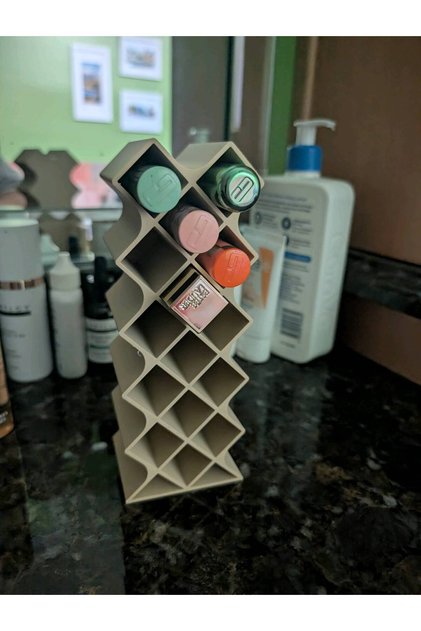 Ruj Organizeri | Lipstick Stand and Desktop Makeup Organizer