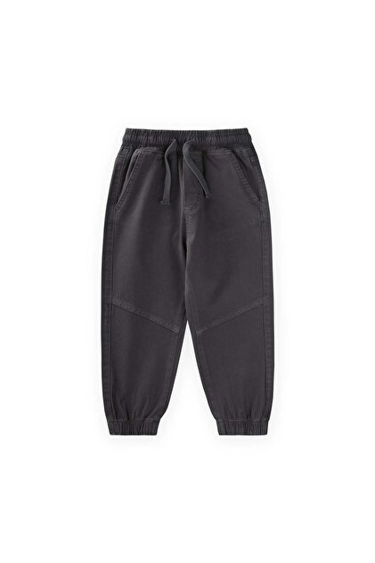 Gabardin Parçalı Pantolon 2-12 Yaş Antrasit