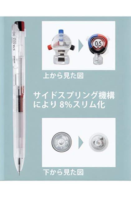 Zebra Sarasa 3c Fonksiyonlu Kalem 0.5 mm Şeffaf - Fiyatı, Yorumları