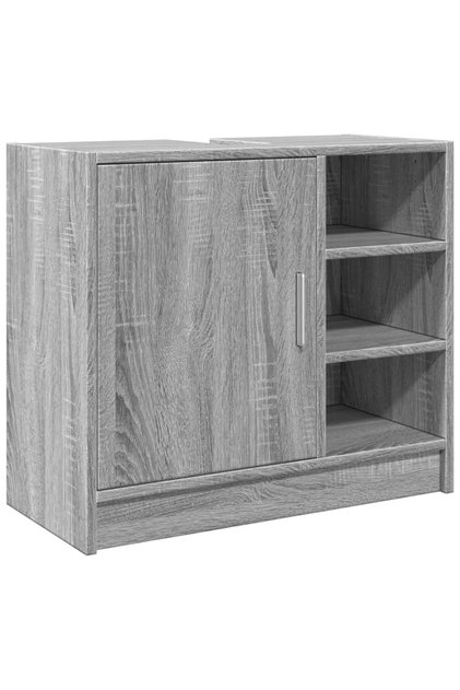 Dulap de chiuvetă, gri sonoma, 63x29x55 cm, lemn prelucrat