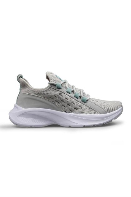 Comfortable Lace-Up Daily Walking Shoes Women's Comfortable Gray Sports Shoes City Walking