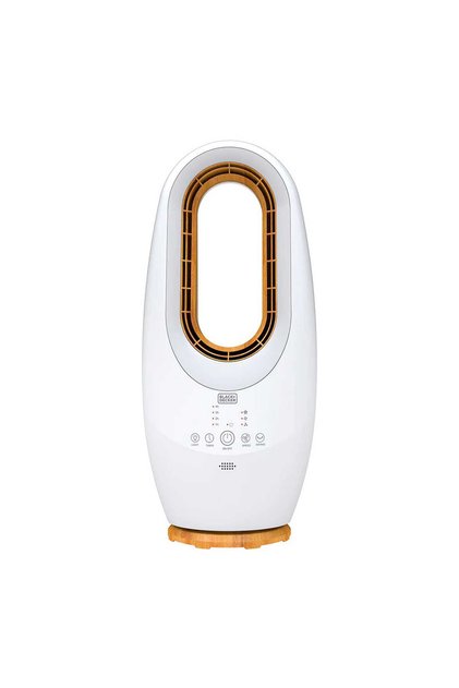 Black+Decker 2 in 1 Bladeless Fan With Remote, 45W, FBL58-B5