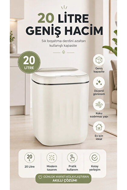Sensörlü Çöp Kovası 20 Litre