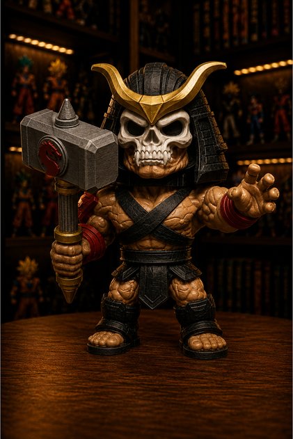 Mortal Kombat SHAO KAHN Karakter Figür Oyuncak 16,5 Cm Boy