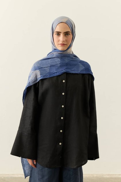 Crystal Gradient Pattern Liva Modal Shawl