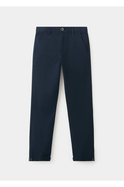 Kıvrık chino pantolon