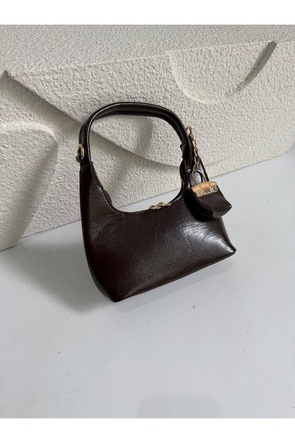 Isabella Model Hand and Women's Shoulder Bag Bitter Brown