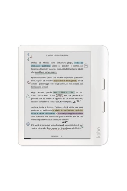 Ebook Libra Color 7 EInk Kaleido3 32GB Alb