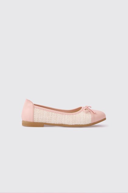 Girl's Powder Ballerinas