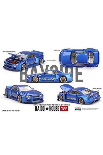 Genel Markalar 158 Nissan Skyline GT-R (R34) Kaido Works (V2 Aero