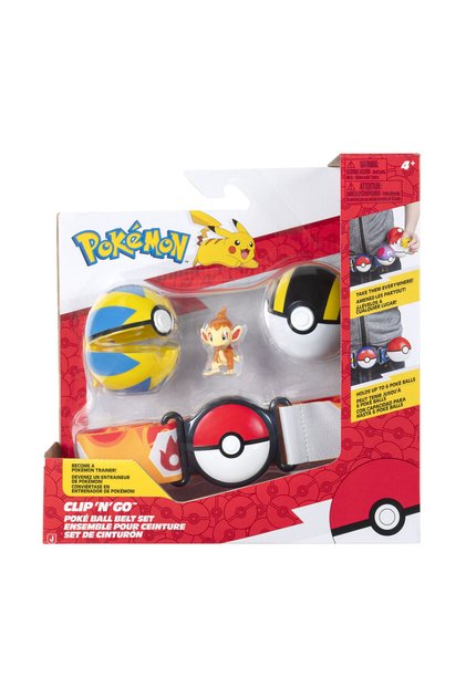 Clip 'N' Go Poke Ball Kemer ve Figür Seti PKW4168