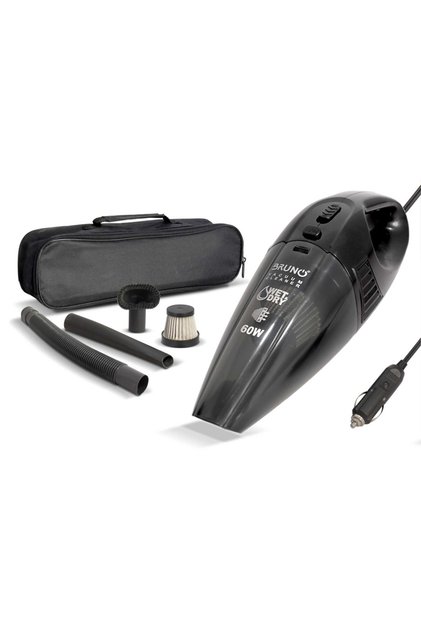 σκουπάκι αυτοκινήτου υγρών & στερεών BRN-0126 12V 60W, φίλτρο HEPA
