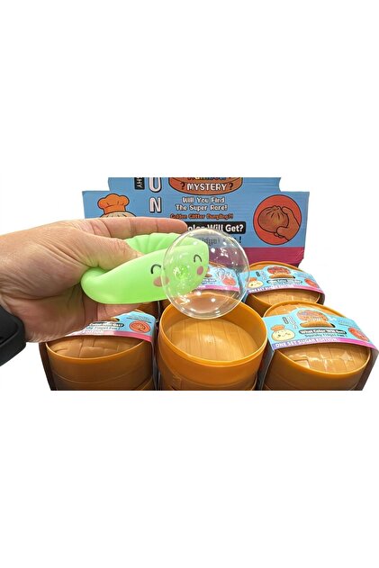 Balon Şişiren Çin Mantısı Squishy Sürpriz Hediyelik Yumuşak Dokulu 1 Tane