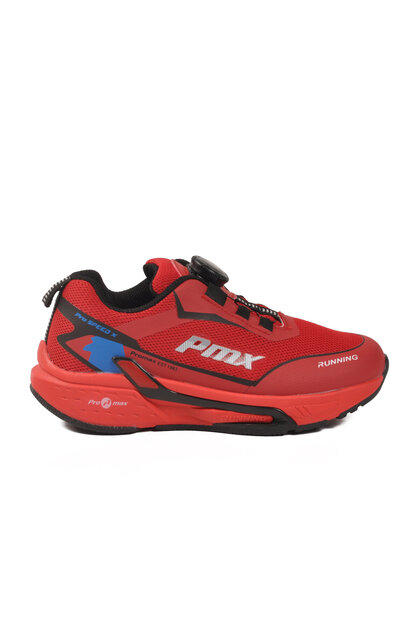 Red Lightweight Lace-Up Boys' Sports Shoes 2036 F