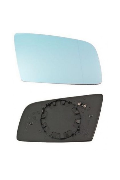 Geam oglinda Bmw Seria 5 (E60/E61) 06.2003-06.2010 , Seria 6 E63/E64 2004-2010 , partea dreapta Best Auto Vest Albastra Asferica Cu incalzire