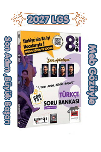 Yargı Yayınları Yargı 8.Sınıf Son Tur Fen Bilimleri Soru Bankası