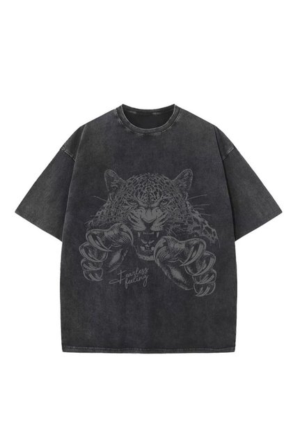 Calle Unisex Colorful Oversize Printed T-Shirt Streetwear Comfortable Fit Daily Premium