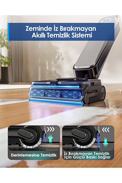 Tineco Floor One S9 Scientist Kablosuz Akıllı Islak Kuru
